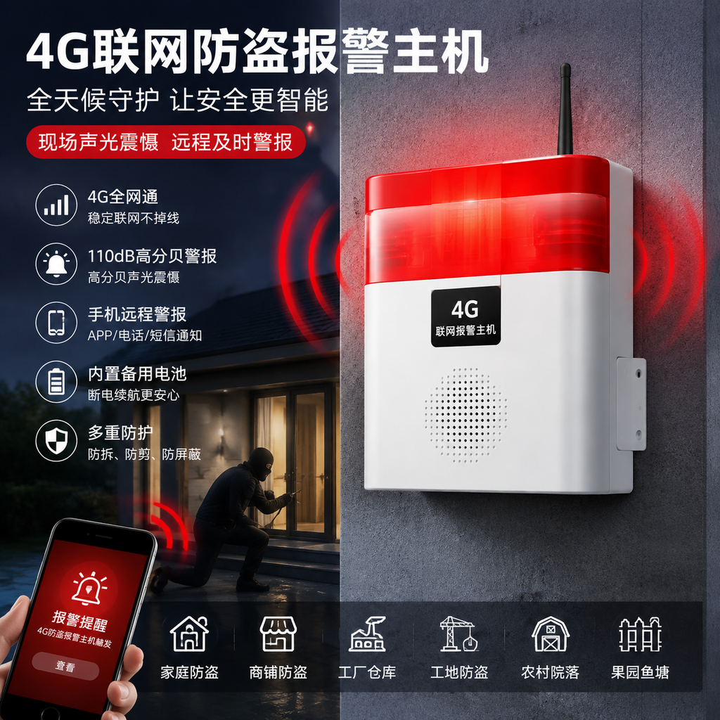 总线联动报警主机